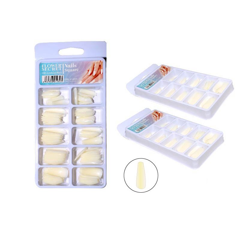 UÑAS TIPS SQUARE