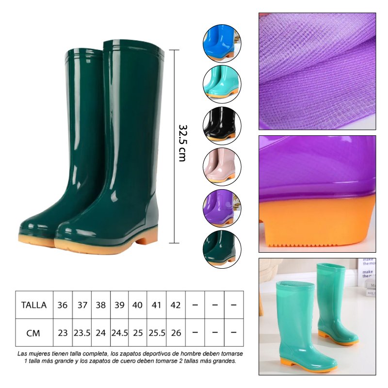 BOTAS DE GOMA