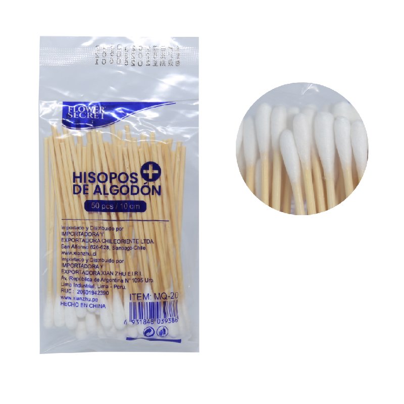 HISOPOS DE ALGODÓN