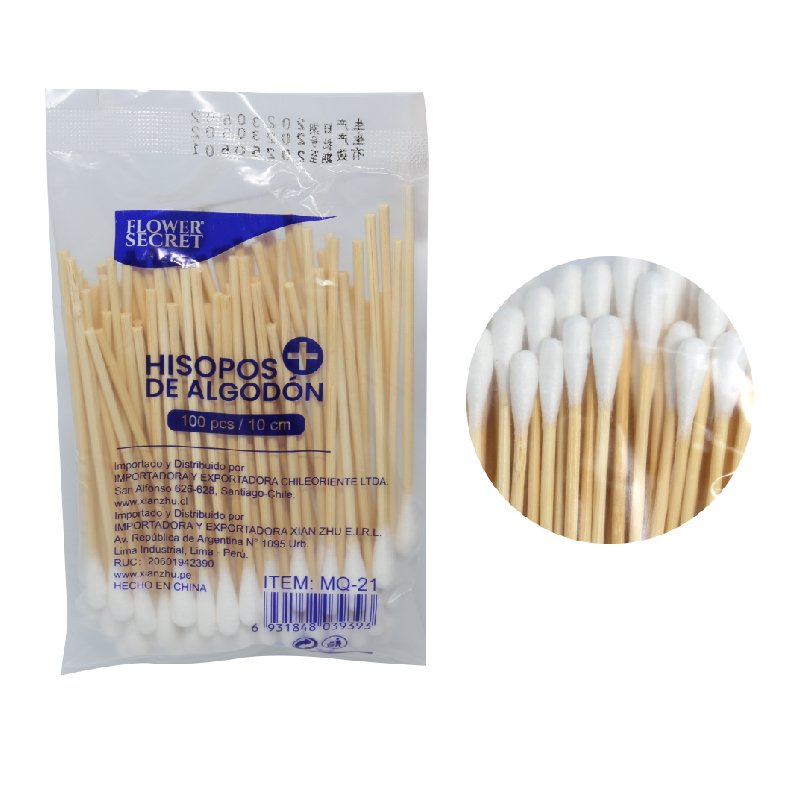 HISOPOS DE ALGODÓN