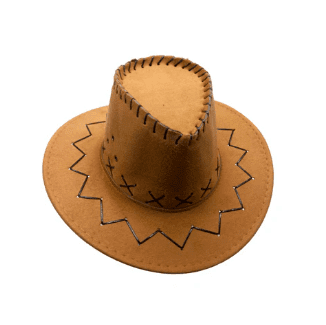 Sombrero Vaquero Niño Café Oscuro