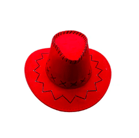 Sombrero Vaquero Niño Rojo