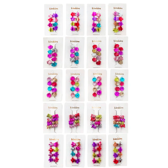 Tiburon Tomapelusa Metálico Set De 8 Piezas X 12 Unidades