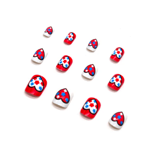 Uñas Postizas Corazon Estrella X1 Set
