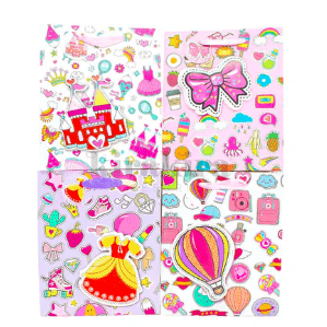 Bolsa De Regalo Niña 3D 12 Unidades