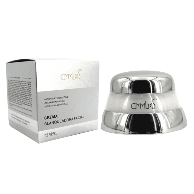 Crema blanqueadora facial 