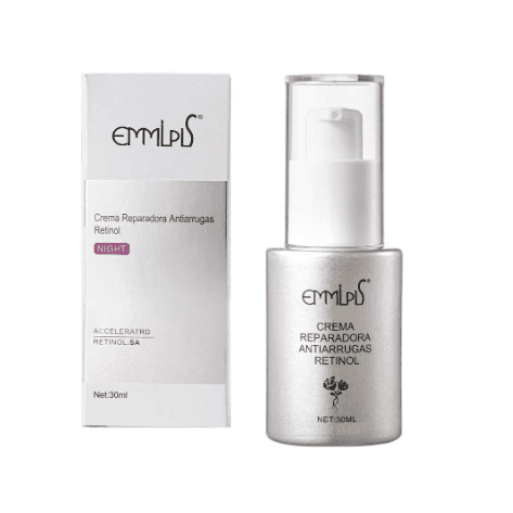 Crema reparadora antiarrugas con retinol 