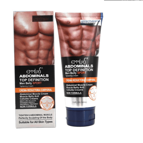 Crema reductora corporal para marcar abdominales 