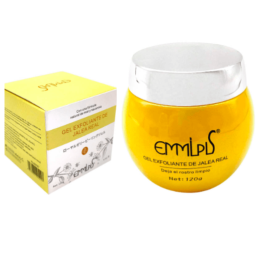 Gel exfoliante de jalea real 